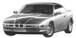 BMW E31 B1406 Fault Code